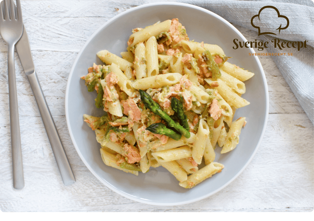 Krämig Laxpasta