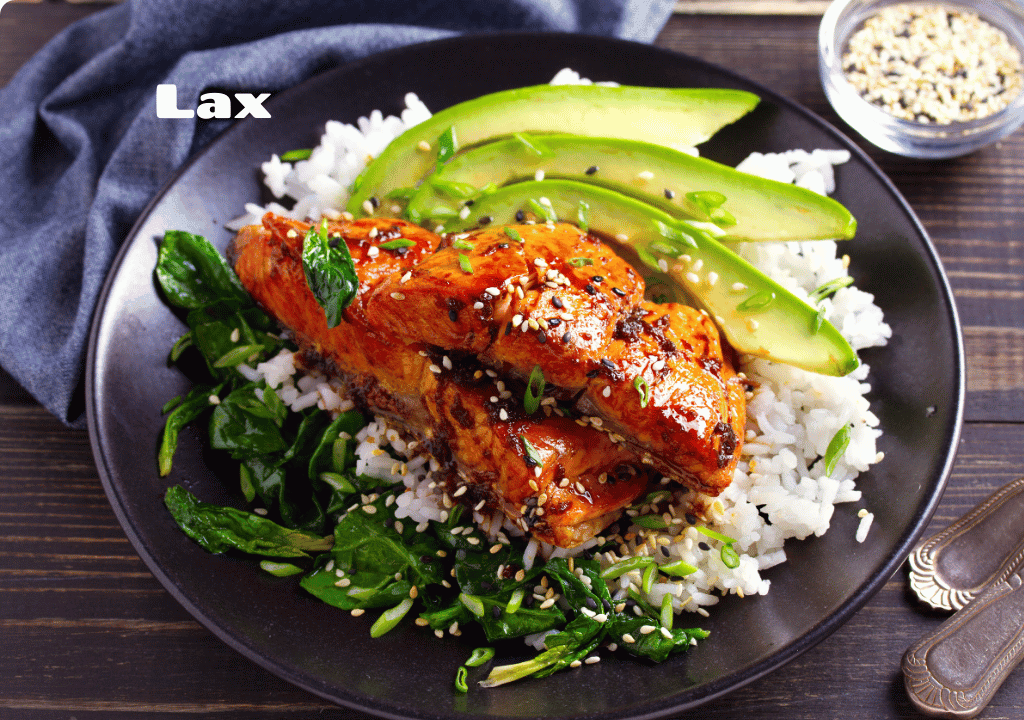 Grillad Teriyaki-Lax