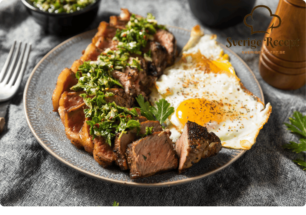 Lövbiff med Chimichurri