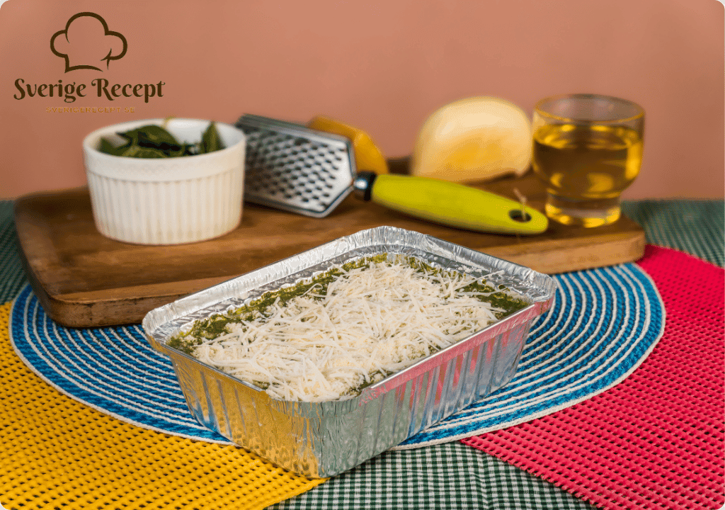 Kyckling och Pesto Lasagne