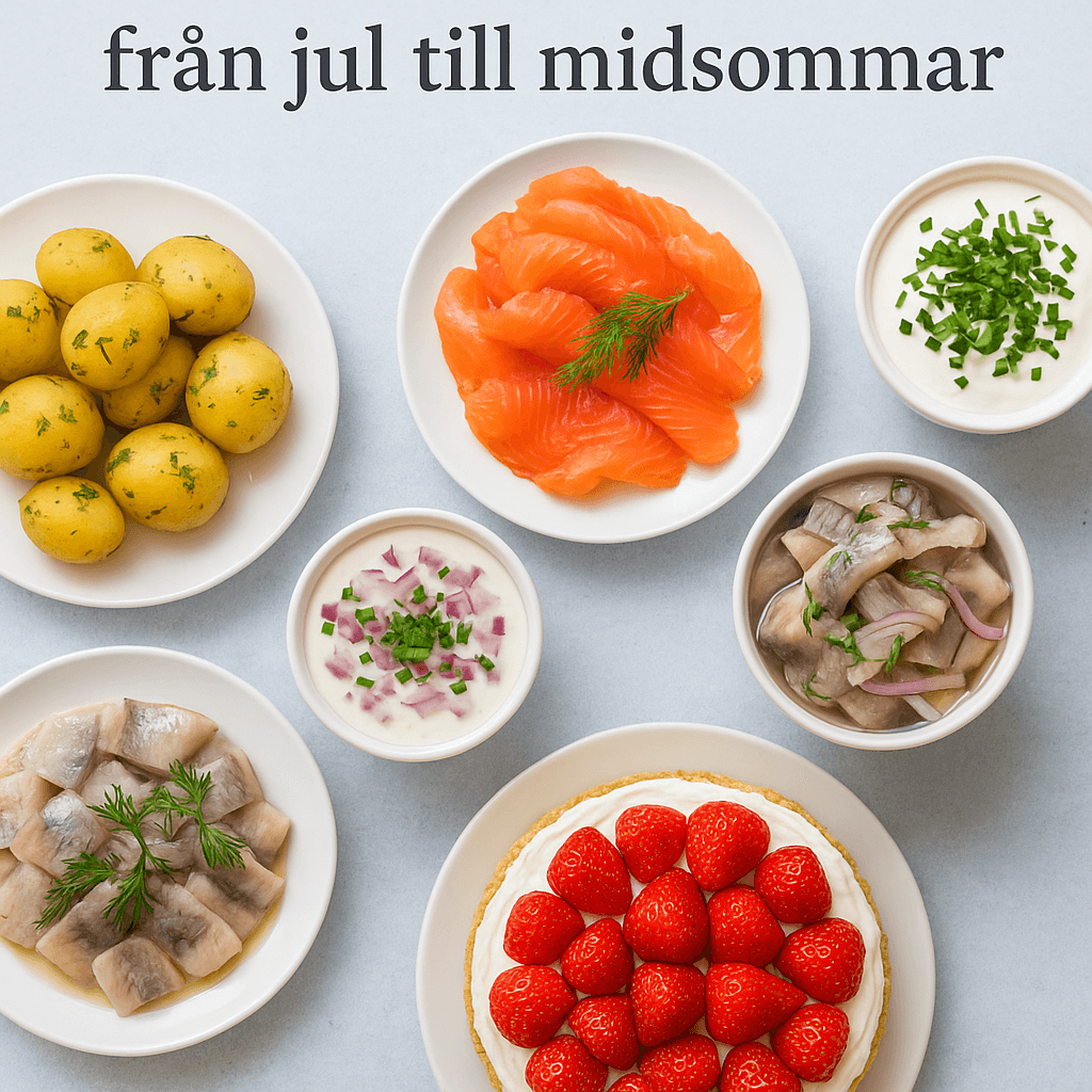 Svenska högtidsrecept: från jul till midsommar