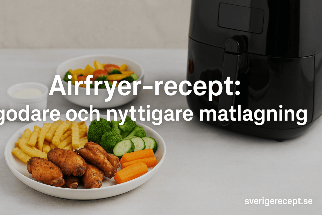Airfryer-recept: godare och nyttigare matlagning