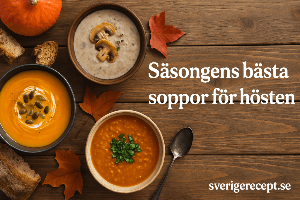 Säsongens bästa soppor för hösten
