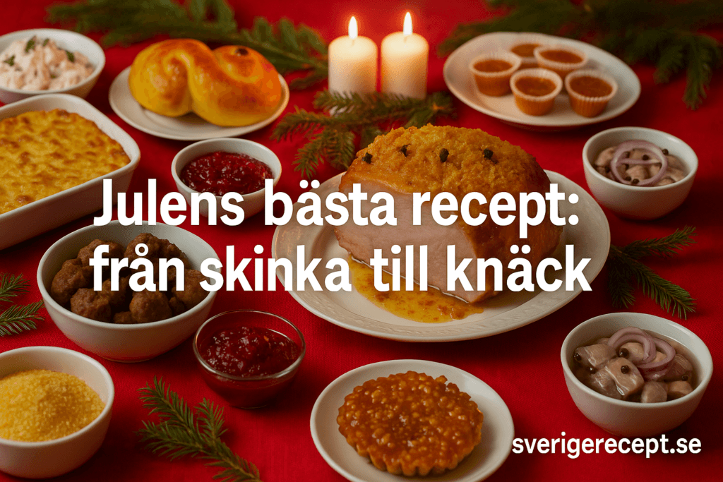 Julens bästa recept: från skinka till knäck