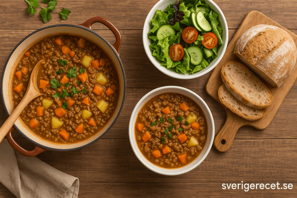 Middagsrecept för hela familjen under 100 kronor – billigt och gott