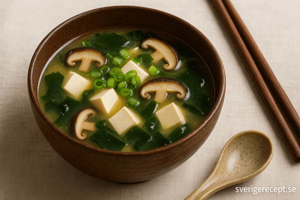 Japansk misosoppa för vardagen – enkel, nyttig och full av smak