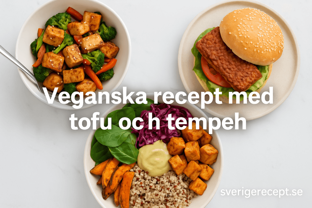 Veganska recept med tofu och tempeh – proteinrika och smakrika vardagsrätter