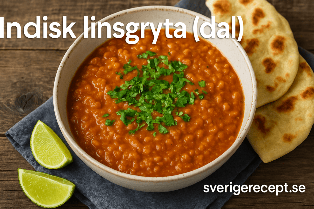 Indisk linsgryta (dal) – krämig, smakrik och enkel att laga
