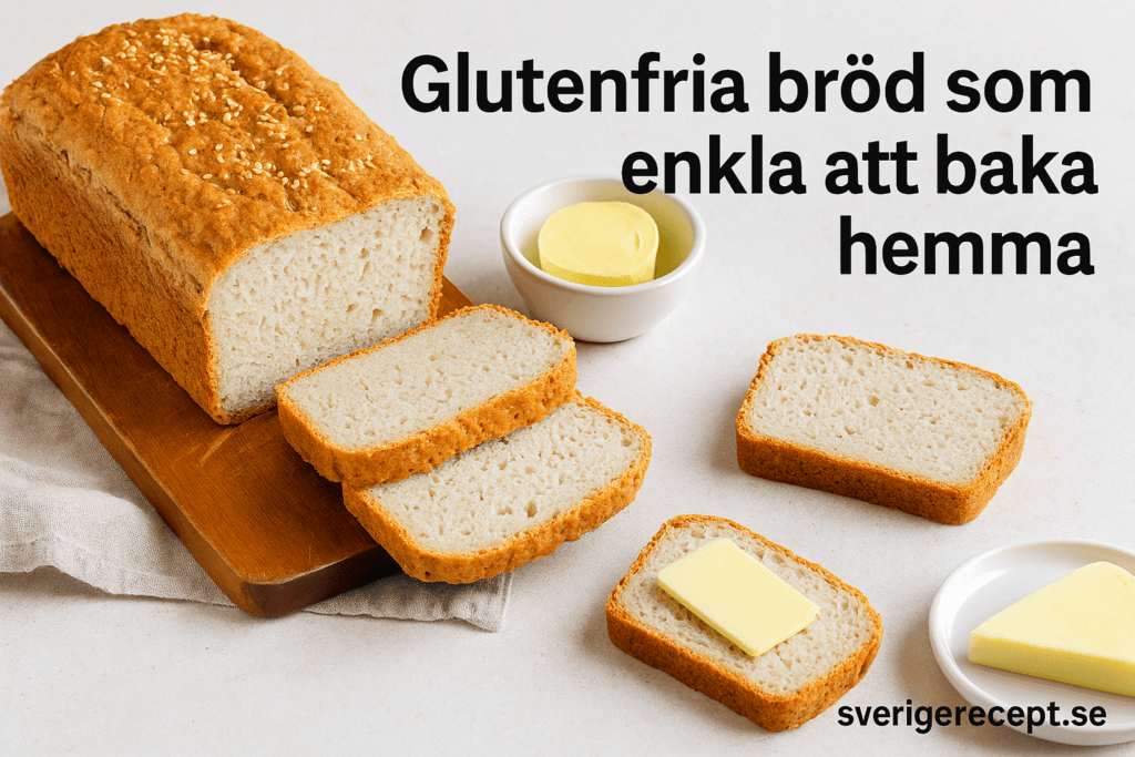 Glutenfria bröd som är enkla att baka hemma – recept och tips