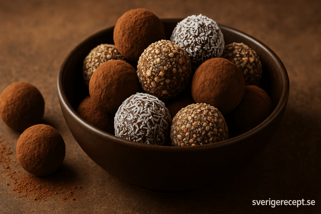 Hemgjorda chokladtryfflar – enkelt, lyxigt och oemotståndligt