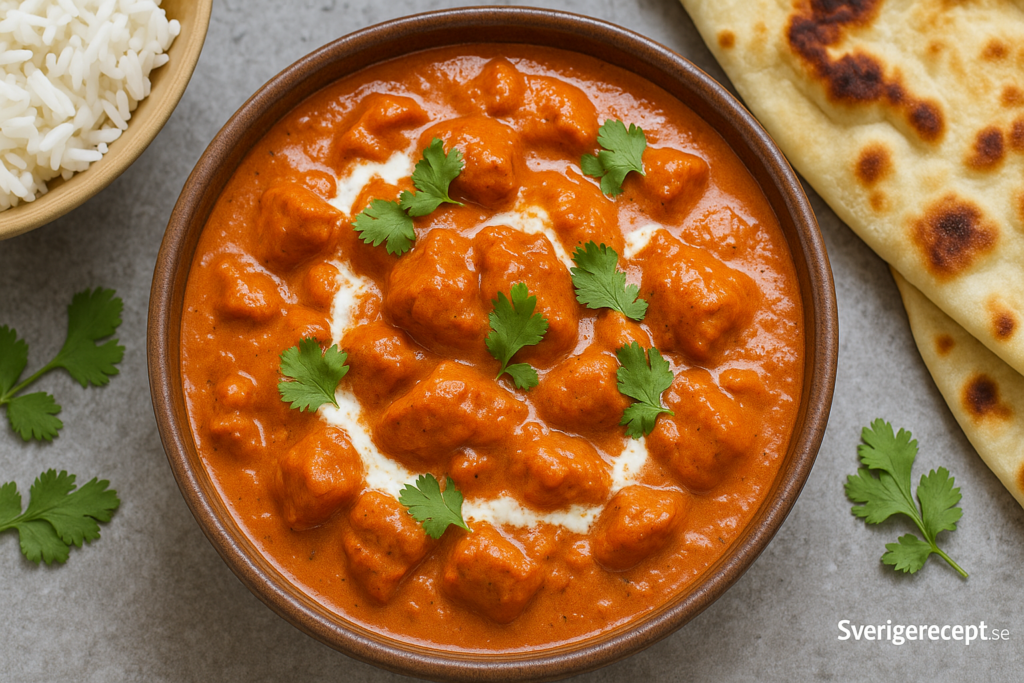 Indisk butter chicken – krämig klassiker från Indien