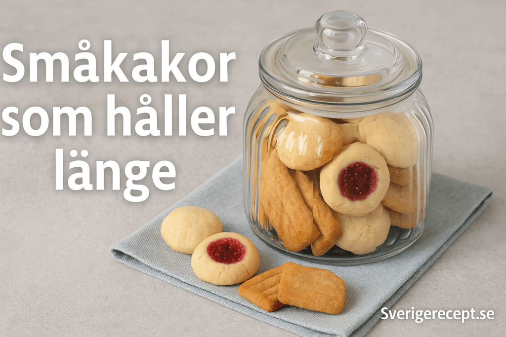 Småkakor som håller länge – klassiska och hållbara recept