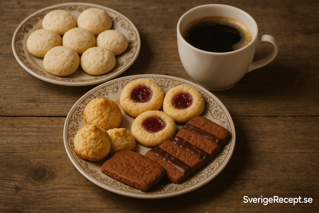 Glutenfria småkakor för kafferepet – klassiska favoriter utan gluten