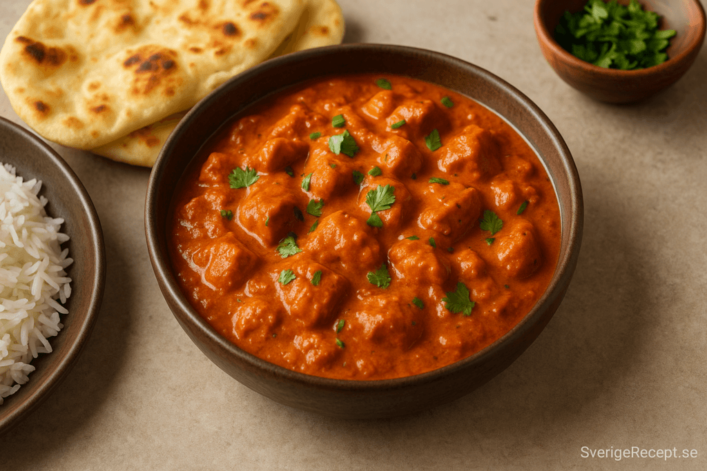Indisk tikka masala – krämig, kryddig och full av smak