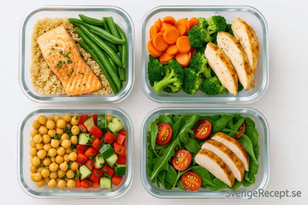 Nyttiga lunchlådor på under 20 minuter – snabba, fräscha och mättande idéer för vardagen