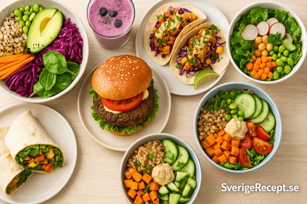 Trendiga veganska recept – framtidens mat är här