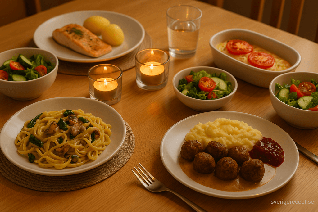 Snabba vardagsklassiker för två – enkel matlagning med kärlek