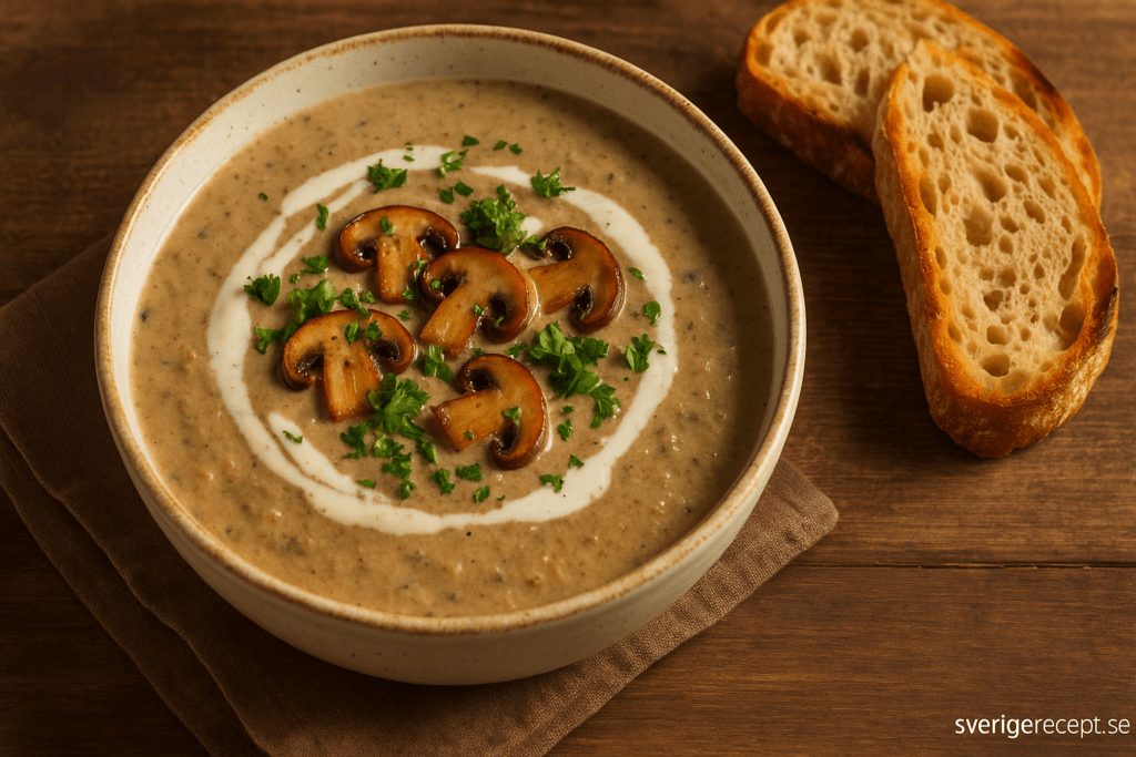Höstens mustiga soppor med svamp – värmande comfort food från skogen