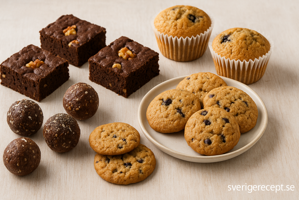 Enkla proteinrika bakverk – hälsosamma godsaker utan dåligt samvete