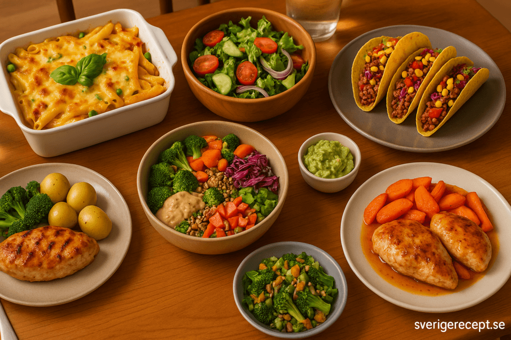 Recept som gör vardagsmiddagen roligare – inspiration för varje dag