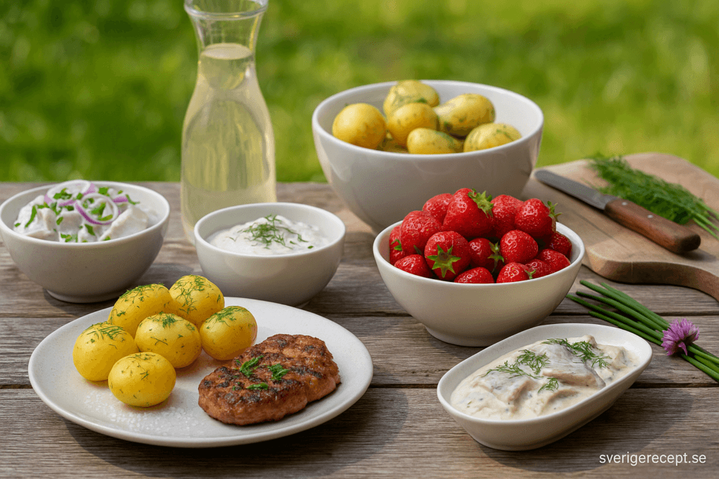 Laktosfria recept för midsommar – njut av klassiker utan magebesvär