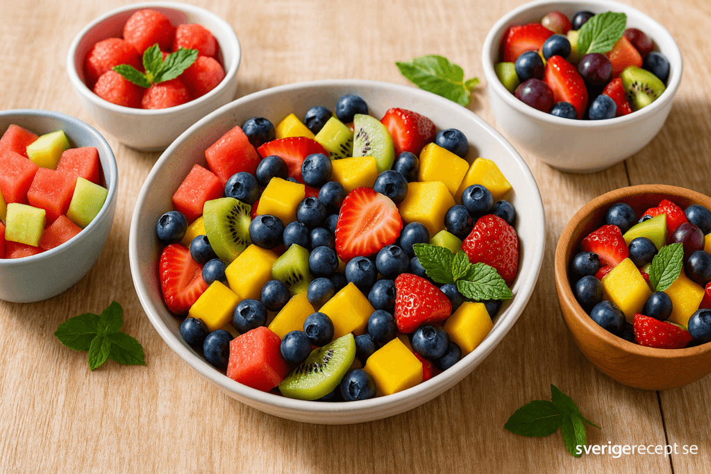 Sommarens fräscha fruktsallader – färg, friskhet och smak i varje tugga