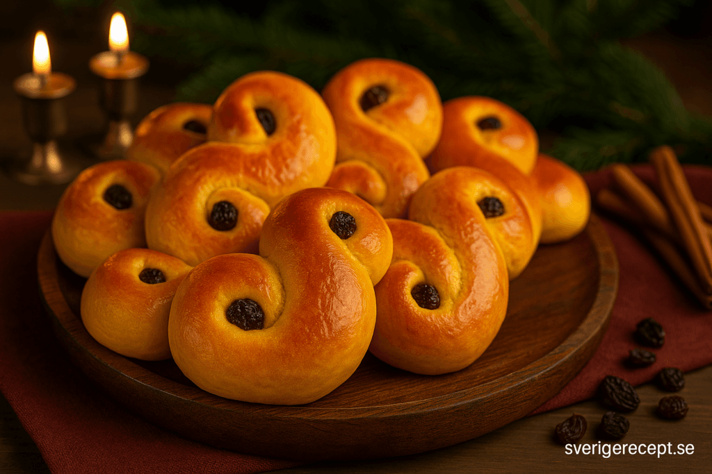 Julens klassiska saffransbullar – doften av tradition och värme