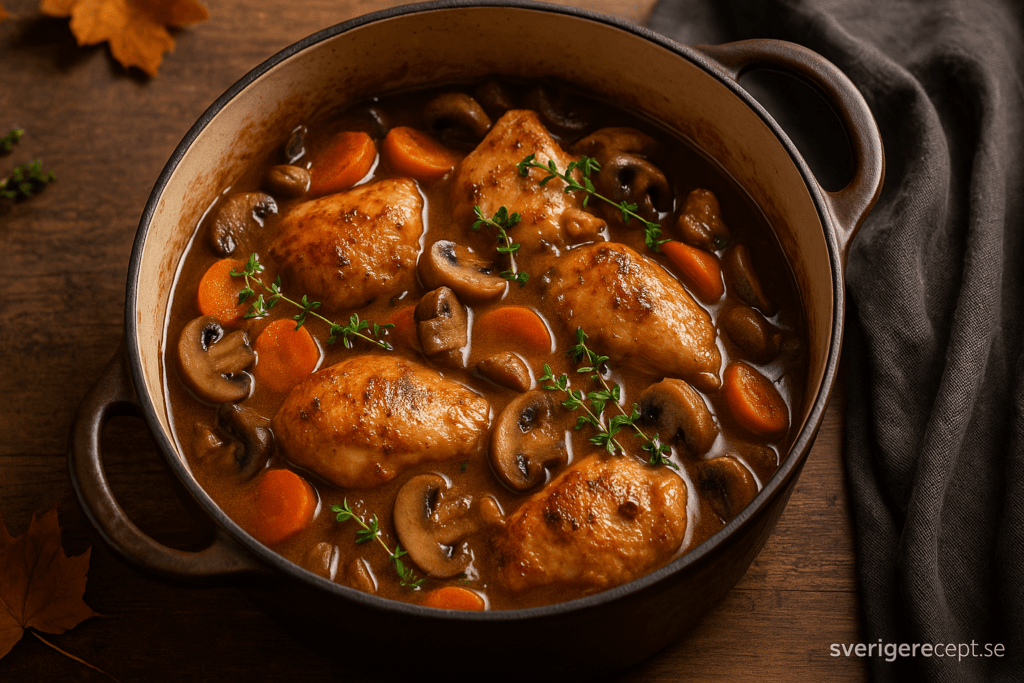 Höstens mustiga kycklinggrytor – värmande matglädje för mörka kvällar