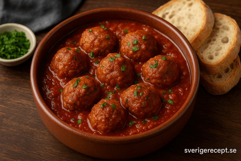 Spanska albóndigas – köttbullar med spansk själ