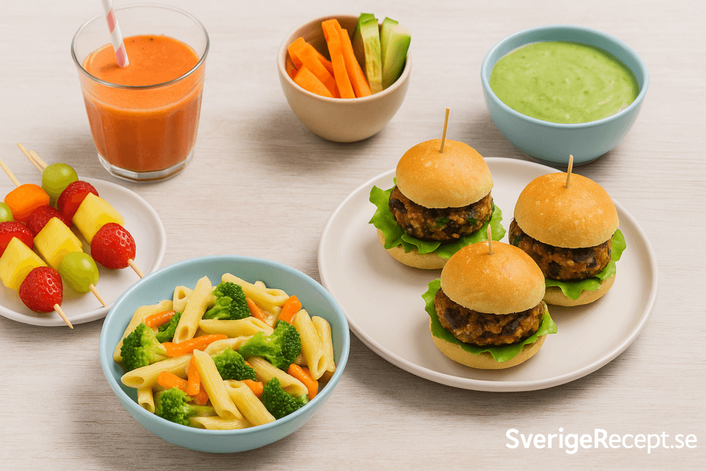 Vegetariska recept för barn – enkelt, gott och näringsrikt