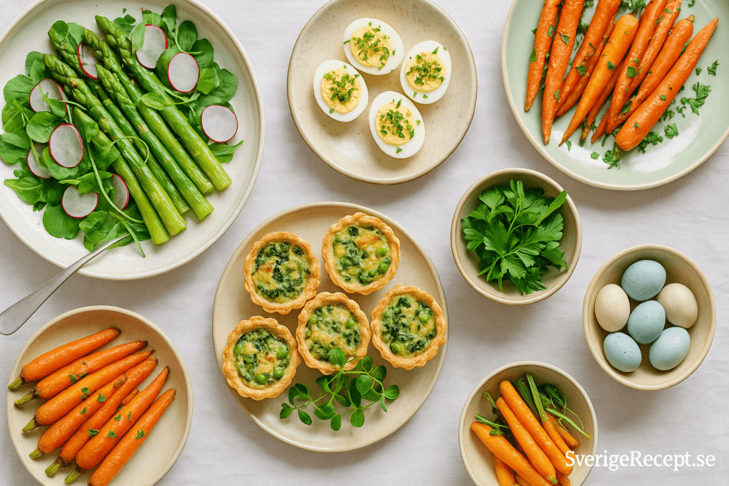 Vegetariska recept för påsk – färgglada, fräscha och smakrika idéer