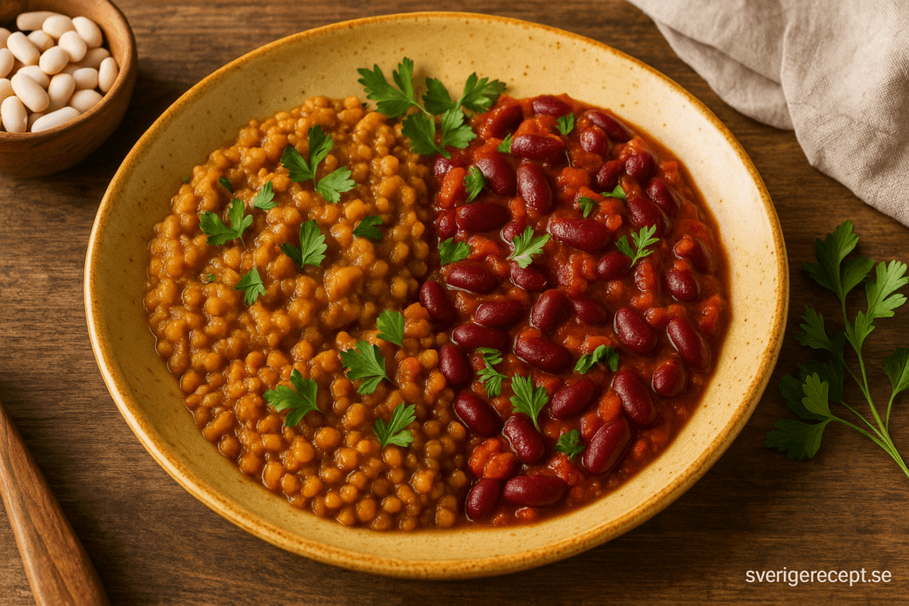 Billiga vardagsklassiker med linser och bönor – nyttigt, mättande och plånboksvänligt