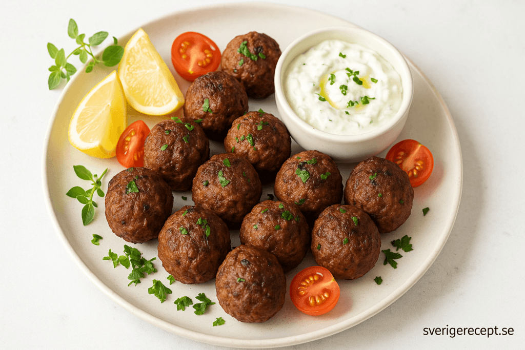 Grekiska köttbullar (Keftedes) – en smak av Medelhavet
