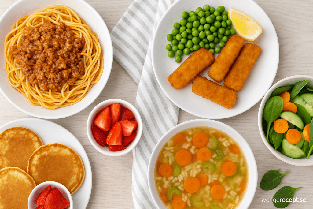 Lättlagade vardagsklassiker för barnfamiljer – enkla, nyttiga och omtyckta av hela familjen