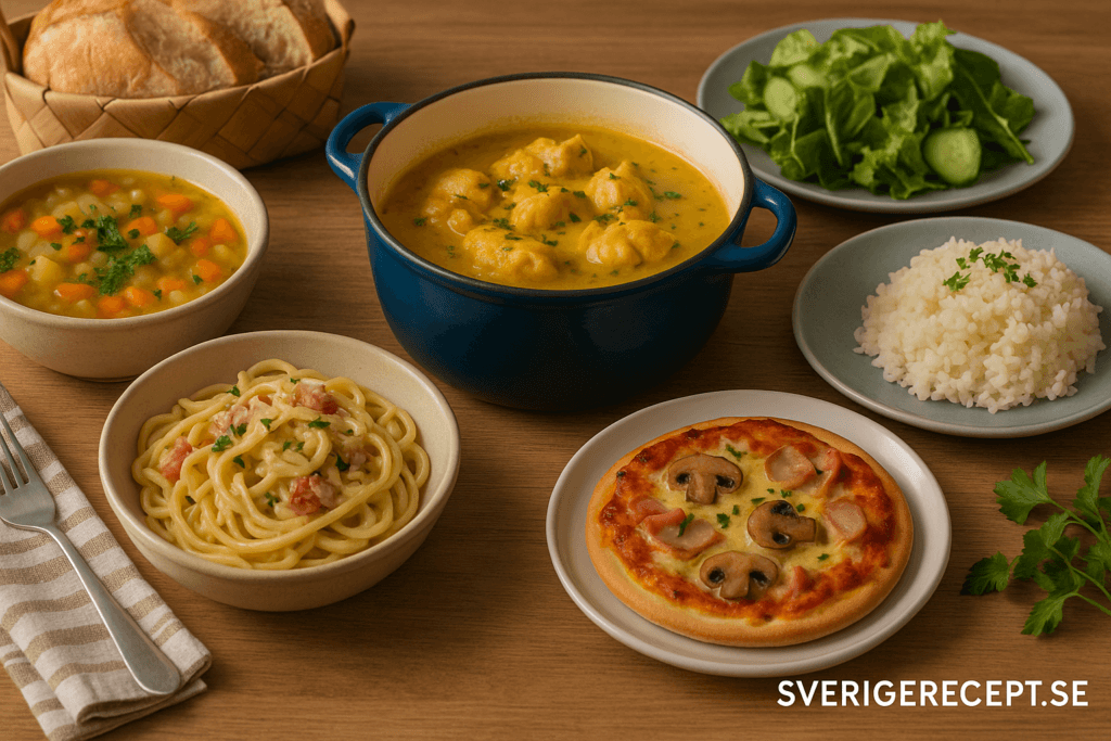 Enkla vardagsrecept som alltid blir goda – snabb, prisvärd och trygg vardagsmat