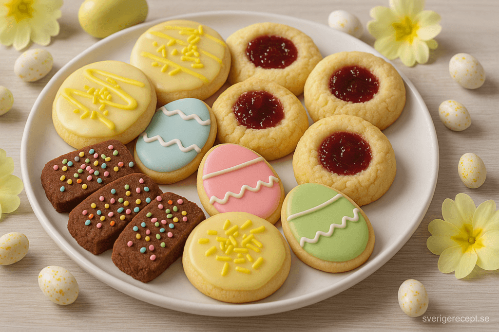 Påskens godaste småkakor – söta klassiker i vårens färger