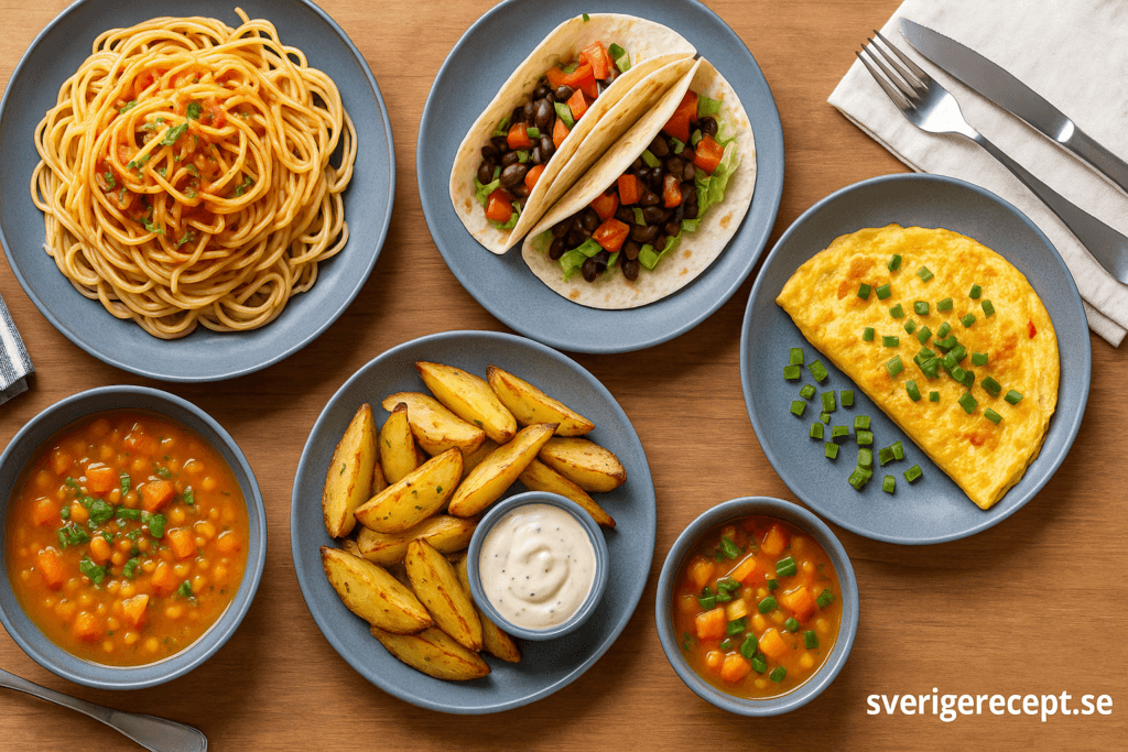 đ° Billig mat för hela veckan â 7 recept under 100 kronor