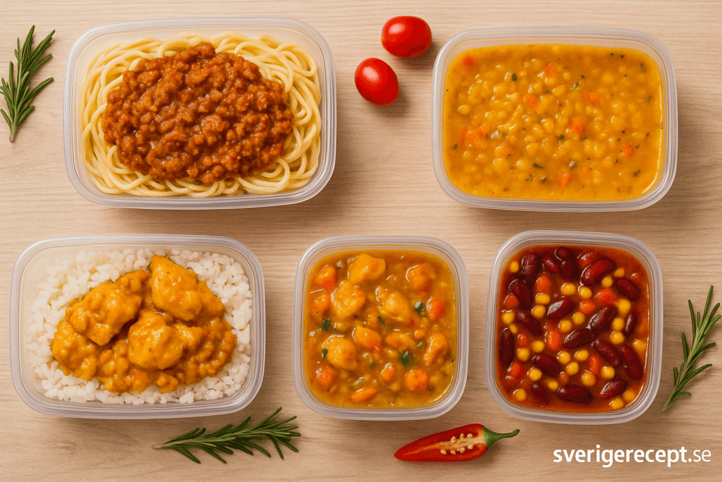 Mat som räcker till flera dagar – spara tid & pengar
