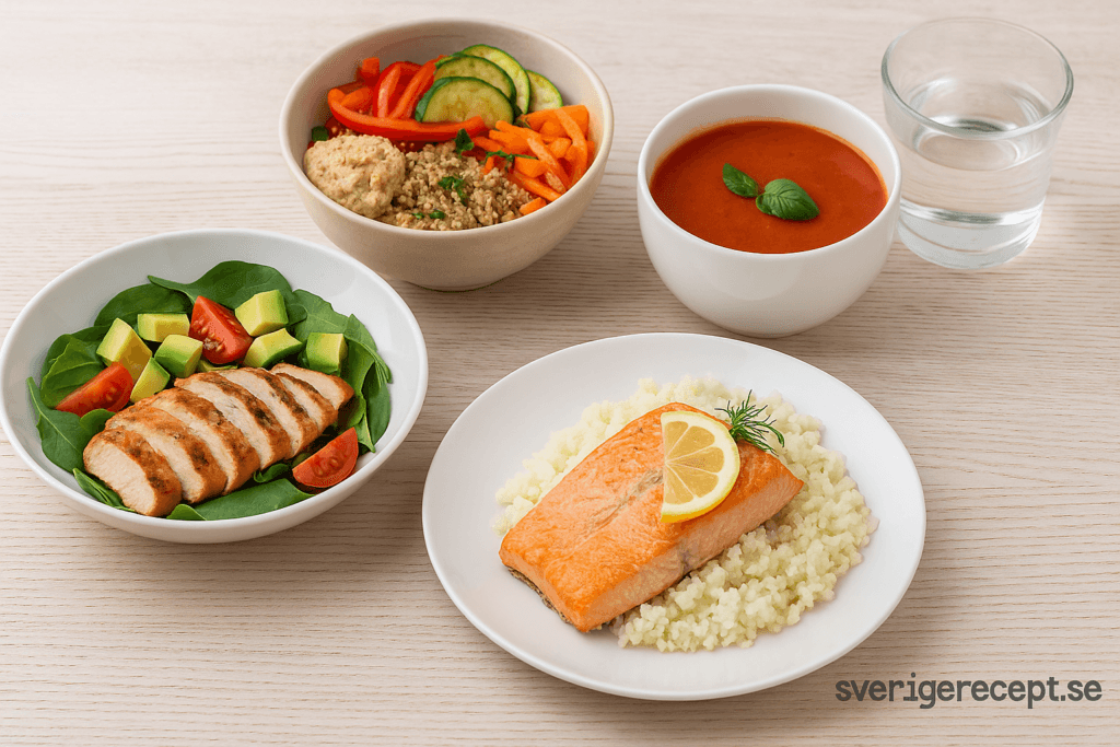 Nyttiga luncher under 400 kalorier – lätta, goda och mättande alternativ