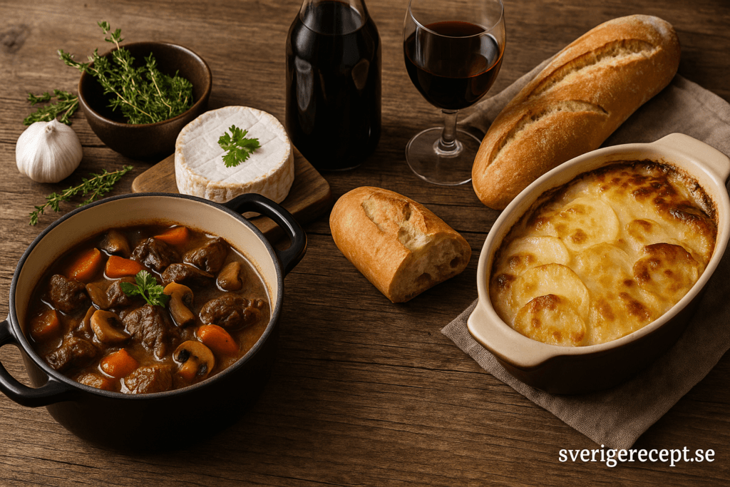 Fransk lantlig matlagning för vardag och helg