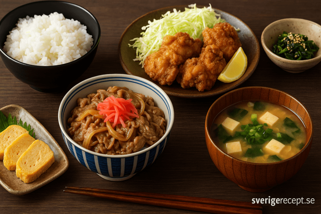 Japansk husmanskost – misosoppa, gyudon & mer