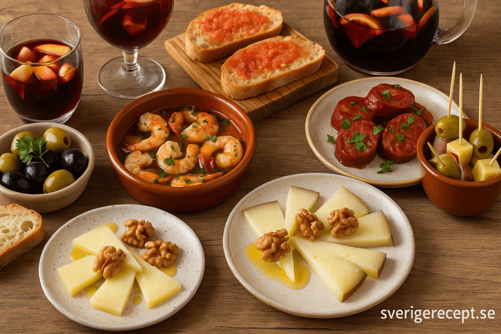 Spanska tapas du kan laga på 20 minuter