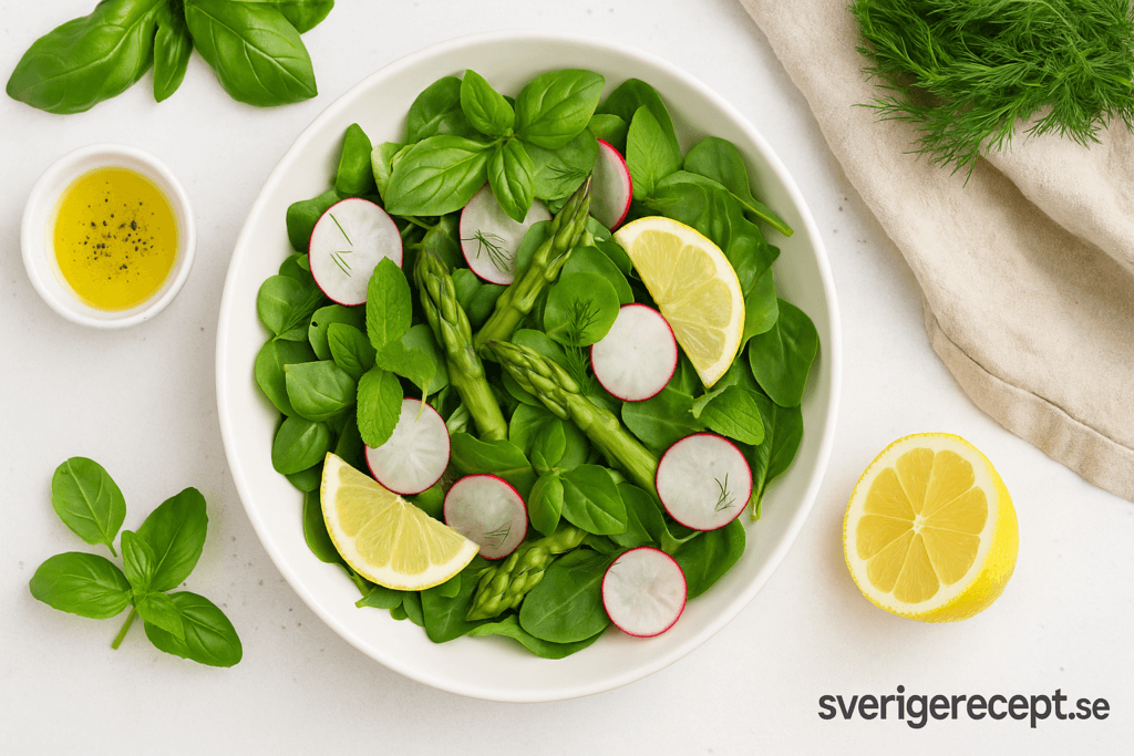 Vårens fräscha sallader med färska örter – smakexplosion av säsongens bästa