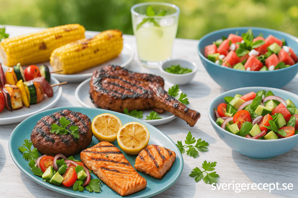 Sommarens grillfavoriter med twist – nya smaker till klassikerna