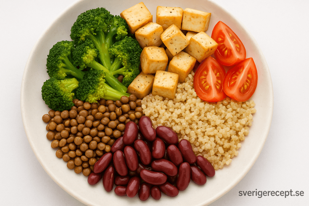 Växtbaserade recept med hög proteinhalt – näring, smak och energi från naturen
