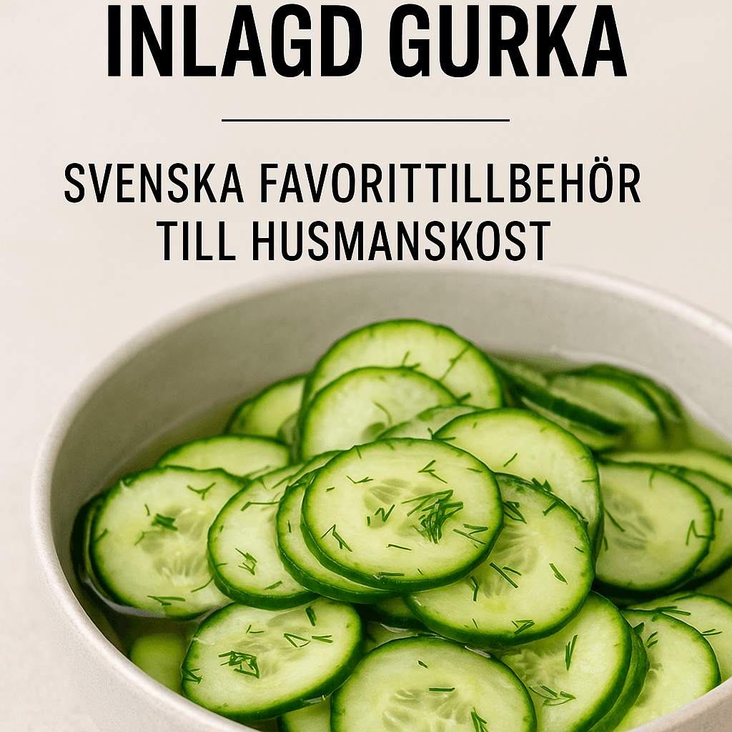 Pressgurka och inlagd gurka