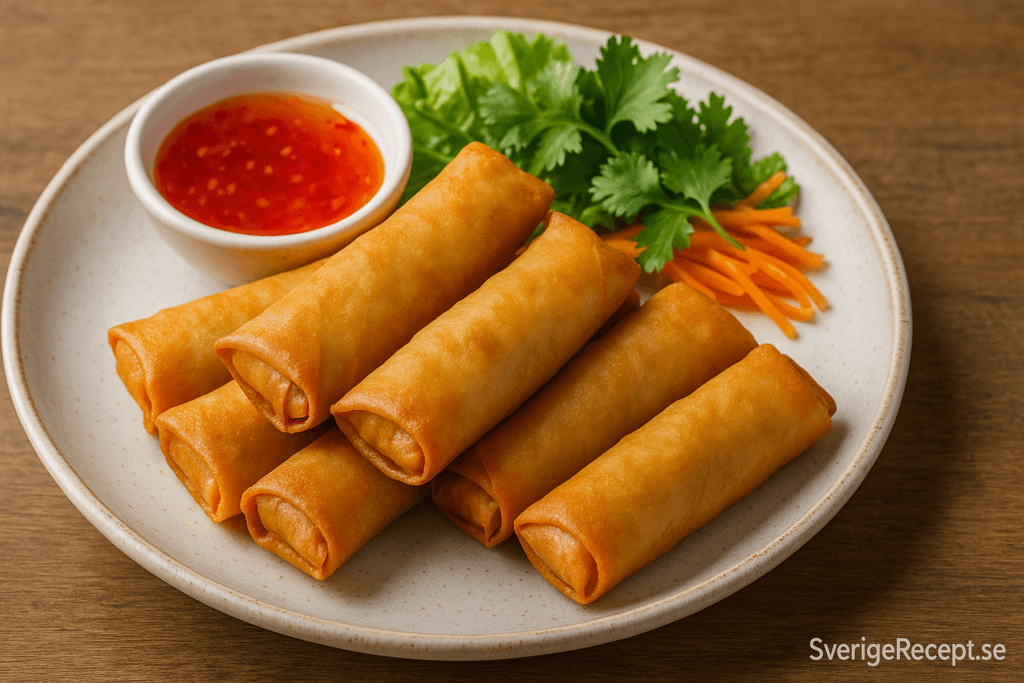 Thailändska vårrullar – krispiga, smakrika och enkla att göra hemma