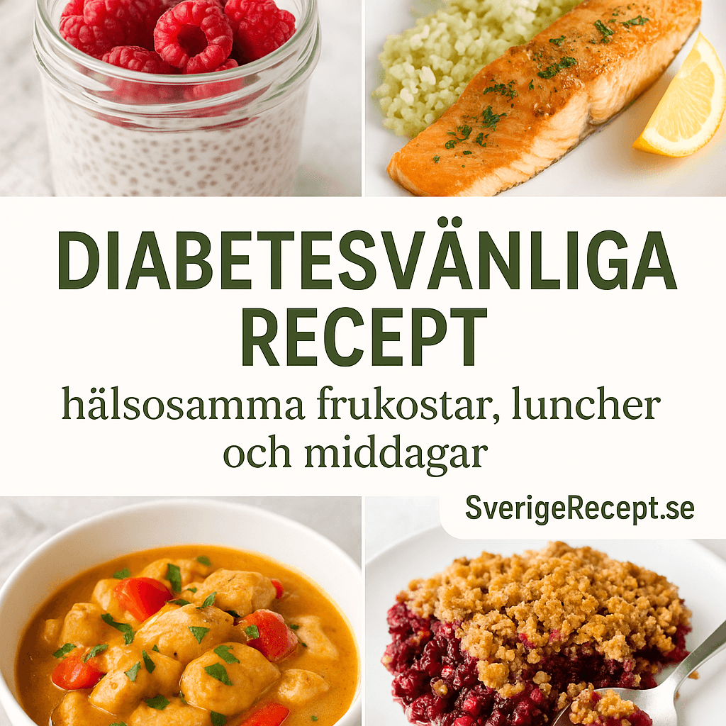 Diabetesvänliga recept